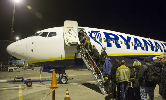 50 000 Ryanair-passasjerer rammes av streik